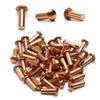 Copper Solid Rivets, Round Head, 50-Pack, M5, 5 × 14 mm view 1