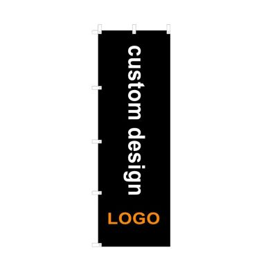 Tuboshu Custom Hanging Flag Banner for Indoor and Outdoor Decoration, Advertising, Digital Print, Double-Sewn, White Straps, 120 x 450 cm