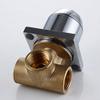 Chrome-Plated Copper Vessel Sink Faucet, Hot and Cold Waterfall, Single Handle, Two-Hole, BP060 view 3