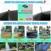 Dnowegas 10 x 11.5 m Pond Liner, Large Fish Pond Liner, Easy-Cut Pond Membrane view 2