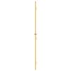 Homgoday Slim Interior Glass Door Complete Set with Handle, 83 x 201.5 cm, Gold and Transparent view 4