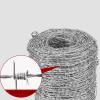 Safety Fence Barrier Stainless Steel Barbed Wire, 1.8 mm, 4-Point Barbs view 2