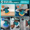 Cordless Car Polisher Set, 150 mm Dual-Action Polisher with 2 Batteries view 3
