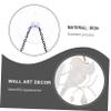 CIYODO Painted Bird Window Hanging Set, Colorful Glass Decor view 3
