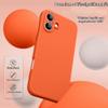INGIDO for iPhone 16 Silicone Case with Screen Protector - Yellow Orange view 4