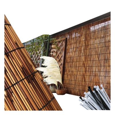 Reed Fence Balcony Privacy Screen, Multiple Sizes from 60x400 cm to 100x800 cm