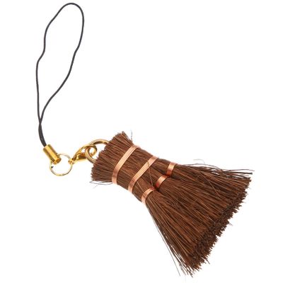 SEWOART Small Hand Broom with Lightweight Design for Kitchen and Office, Palm Fiber, Ergonomic Handle