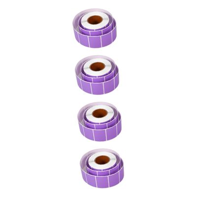 STOBOK 4-Roll Large Printable Shipping Labels, Waterproof Matte Thermal Labels for Address Stickers and Label Printers