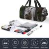 Majestic Bengal Tiger Print Gym Bag, Zippered, with Compartments, One Size view 4