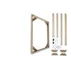 Solid Wood DIY Picture Frame for Diamond Painting or Canvas Posters, 80 x 30 cm view 1