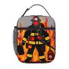 WURTON Firefighter Print Insulated Lunch Bag for Adults view 1