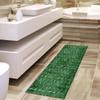 QQrunner Abstract Runner Rug, Dark Green, 50 × 650 cm view 3