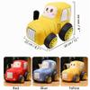 NatureMan 30 cm Cartoon Tractor Plush Pillow, Yellow view 3