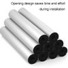 Self-Adhesive Aluminum Foil Pipe Insulation, ID 16 mm × 10 mm Thick × 90 cm view 2