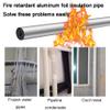 Self-Adhesive Aluminum Foil Pipe Insulation, ID 16 mm × 10 mm Thick × 90 cm view 4