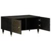 ZEYUAN Solid Mango Wood Coffee Table 80 x 50 x 40 cm view 2