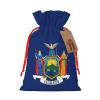 New York Flag Print Gift Bags with Drawstring view 1
