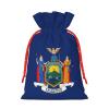 New York Flag Print Gift Bags with Drawstring view 2