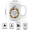 Ceramic Coffee Mug with “It Takes A Long Time to Grow an Old Friend” view 3