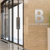 3-Inch Modern Metal House Numbers and Address Letters, Brushed Stainless Steel (B) view 3