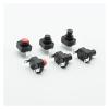 4-Pack UPS/Flashlight Self-Locking Push-Button Power Switch, 6A/10A, 13.5 mm, CZAOINCU view 3