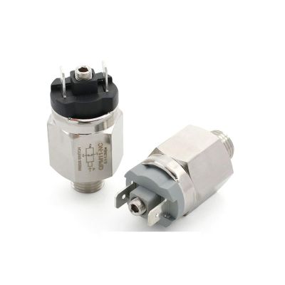 1/8 in / 1/4 in BSPT Adjustable Diaphragm Air Pressure Switch, 0.1–1.0 MPa, QPM11-NC/QPM11-NO