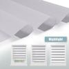 Easyfix Dual Roller Shade, No Drilling, 30 x 210 cm, Gray view 4