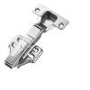 BSAXITHZB 2-Piece Detachable Wardrobe Hinges, Cabinet Door Hydraulic Hinges, 45° Positioning Pads, Soft-Close Furniture Hardware (JL801-3 Full Overlay) view 1