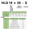 Pneumatic Cylinder, Guide-Rail Precision Slide Cylinder HLQ12/16/20, Stroke 20, 1 pc. view 2