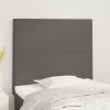 Homgoday Gray Faux Leather Headboard 80 x 5 x 118/128 cm Model 3116128 view 3