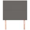 Homgoday Gray Faux Leather Headboard 80 x 5 x 118/128 cm Model 3116128 view 4