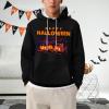 Amxleh Men's Halloween Skull Skeleton Hoodie, Black view 2
