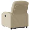 Homgoday Electric Recliner with Lift Assist, Cream, Fabric & Metal, Model 3204377 view 3