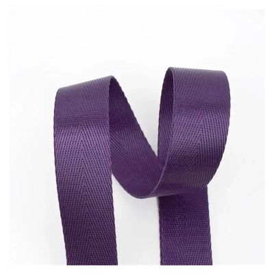 HWJFDC Nylon Webbing, 5 m, 32 mm, 1 mm Thick, Dark Purple