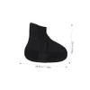 SAFIGLE 3 Pairs Waterproof Latex Rain Shoe Covers, Reusable Elastic Overshoes for Outdoor Activities, Non-Slip view 3