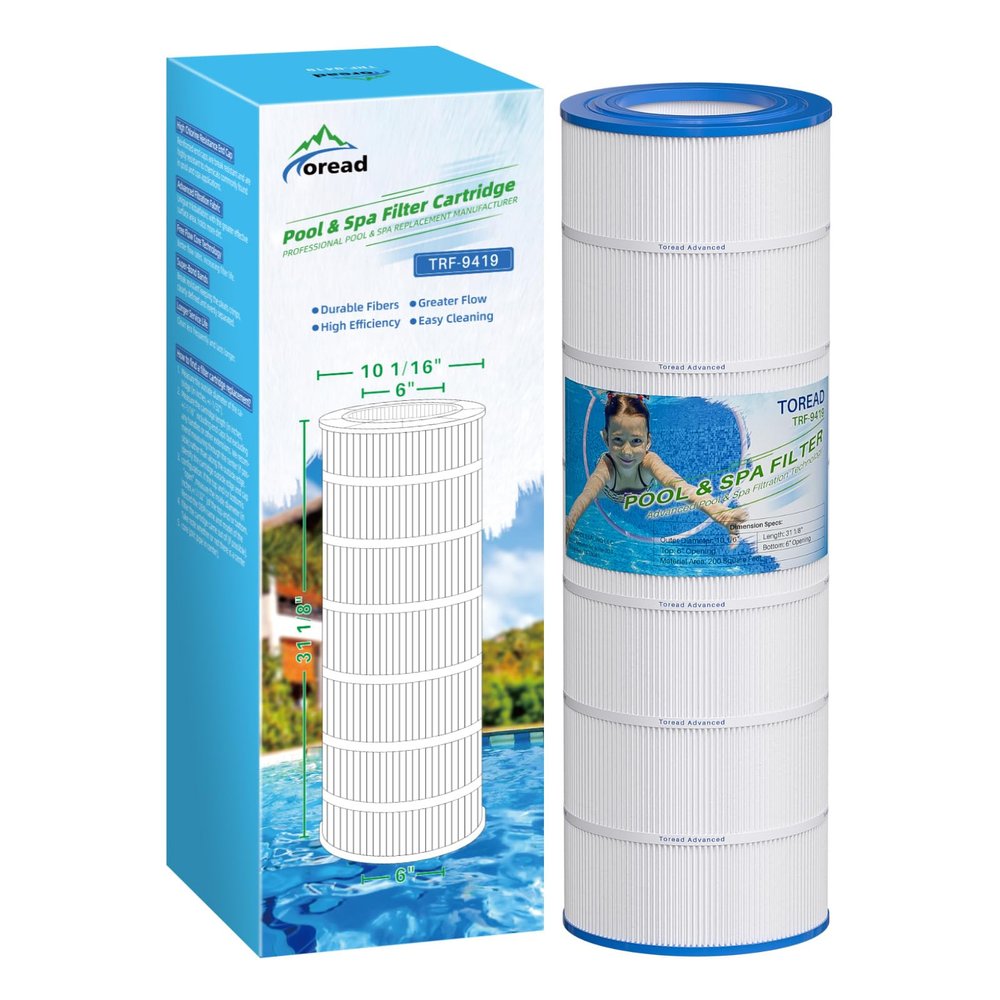 TOREAD Pool Filter Replacement for Pentair Clean and Clear 200, CC200, Unicel C-9419, Filbur FC-0688, 1 pc