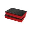 Shadow Foam Insert Pack for Peli 1120 – Cut-and-Peel Foam Inserts, Red, 30 mm view 1