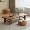Leomix Rectangular Tatami Table, Japanese Low Coffee Table, 120 x 60 x 38 cm view 1