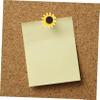VILLFUL 40-Piece Sunflower Push Pins, Decorative Cork Board Pushpins view 2
