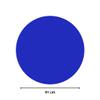 Blue Round Acrylic Sheet, 91 cm, 3 mm Thick view 2