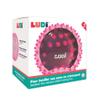 Ludi Pink Massage Ball for Babies 6+ Months, 20 cm view 2