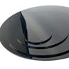 Round Black Acrylic Disc, 74 cm, 3 mm Thick view 1