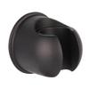 Universal Zinc Alloy Shower Head Holder, Black view 1