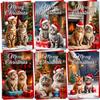 Christmas Cards in Box, 30 Count, 6 Unique Cat Designs, 2025 view 1