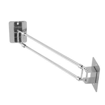 Stainless Steel Shower Corner Rod for RV Bathroom, Silver