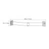 Stainless Steel Shower Corner Rod for RV Bathroom, Silver view 4