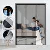 Magnetic Insect Screen Door Curtain 160 x 250 cm, Black, No Drilling view 2