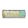 VANANI Periodic Table of Elements Pencil Case, Portable Multifunctional Zipper Pouch, White, One Size view 2