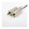 JRBJWYVV 2-Pack 10 × 22 mm 1022 Coreless DC Motors, CW + CCW, 3.7–7.4 V, 54,000 RPM, 9T Gear view 1