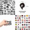 Rock Band Stickers, 100-Piece Classic Rock Waterproof Vinyl Set view 2